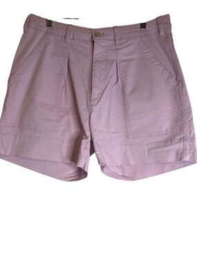 Banana Republic Lilac Cotton Utility Chino Shorts, sz 12